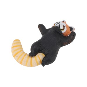 Unique Bargains Decorative Magnets Magnetic Fridge Sticker Irregular Shape Synthetic Resin Brown Yellow 1Pc - 1 of 3