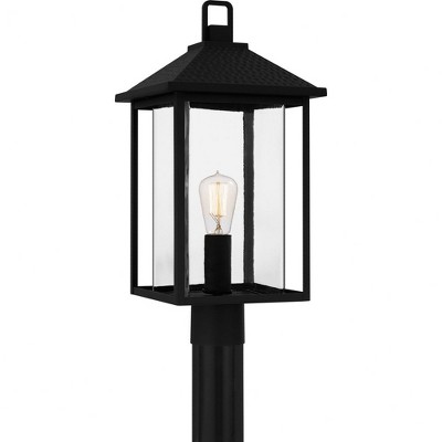 Quoizel Lighting Fletcher 1 - Light Post Light in  Earth Black