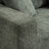 Chenille Corduroy L-Shaped Modular Cloud Sectional Sofa, Deep Seat, No Assembly - 2 of 4