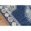 Momeni Anatolia Thoma Medallion Machine Loomed Area Rug Navy Blue - 3 of 4