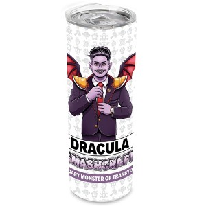 SMASHCRAFT 20 ounce Stainless Steel Double Walled Insulated Travel Tumbler Coffee Mug Cup, Dracula Comic - 1 of 4