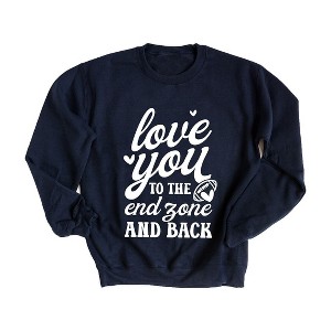 Simply Sage Market To The End Zone And Back Sweatshirt - 1 of 4