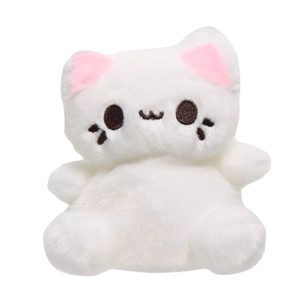 Aurora® Palm Pals™ Tasty Peach Custard Meowchi™ 5 Inch Stuffed Animal Toy - 1 of 3