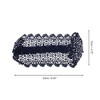 Unique Bargains Women's Elegant Bead Hollow Wide Headwrap 1 Pc - 2 of 4