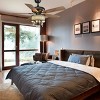 Costway 52'' Classical Crystal Ceiling Fan Lamp w/ 5 Reversible Blades Pull Chain Home - 3 of 4