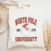 City Creek Prints North Pole University 1773 Canvas Tote Bag - 15x16 - Natural - 2 of 2