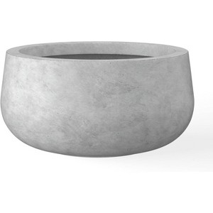 Rosemead Home & Garden Concrete Outdoor Planter Pot Cement Gray 20"x20"x10" - 1 of 3