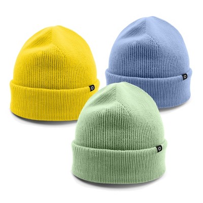 Dalix Beanie Soft Knit 3 Pack Stretch Skully Warm Winter Ski