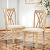 Dexmalle Off-White Dining Chairs Set of 2 - 3 of 4