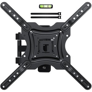 HOELLL Full Motion TV Wall Mount for 26-55 Inch LED TVs Monitors Swivel Tilt Articulating Arms VESA 400x400 77lbs Capacity - 1 of 4