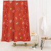 Deny Designs H Miller Ink Illustration Whimsical Tiny Toys Pine Shower Curtain - 2 of 3