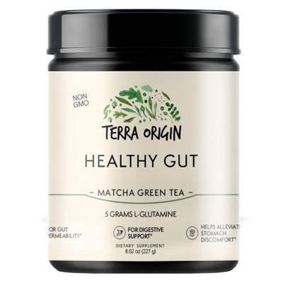 Terra Origin Healthy Gut - Matcha Green Tea - 8.02oz