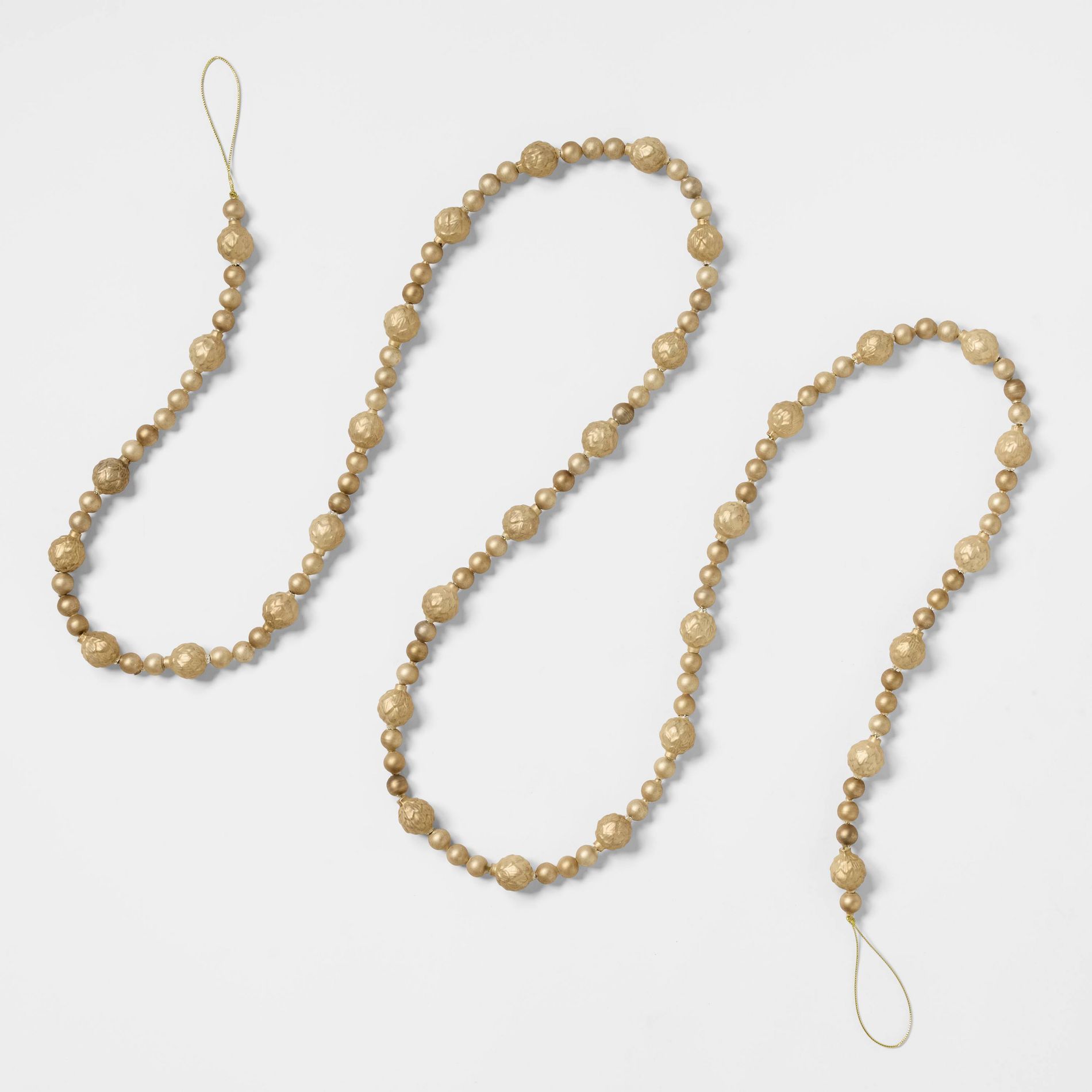 104" Gold Bead Garland - Threshold™ designed with Studio McGee