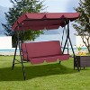 Yaheetech 3-Seat Outdoor Patio Swing Chair - 2 of 4