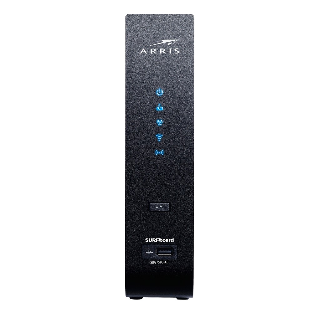 UPC 612572213230 product image for ARRIS SURFboard 32X Cable Modem & WiFi AC1750 Router - Black (SBG7580-AC) | upcitemdb.com