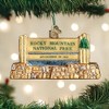 Old World Christmas 2.5 Inch Rocky Mountain National Park Colorado Tree Ornaments - 3 of 3