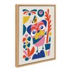18" x 24" Sylvie Mid Century Modern Pug Framed Canvas Wall Art by Rachel Lee - Kate & Laurel: Animal Screen Print, Nursery Decor - 2 of 4