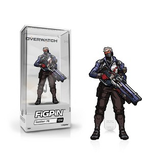 CMD Collectibles/FiGPiNs Overwatch 3-Inch Collectible Enamel FiGPiN Wave 1 - Soldier 76 - 1 of 4