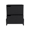 Sapphtopaz Modern Night Stand with 2 Storage Drawers Wood Entryway Table Decor with Sturdy Base Nightstand for Bedroom, Living Room - 2 of 4