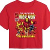 Women's - Marvel - Iron Man Comic Book Cover Cropped Graphic T-Shirt - 2 of 4