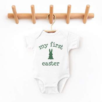 The Juniper Shop Bunny First Easter Baby Bodysuit