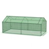 Outsunny 71" x 36" x 28" Mini Greenhouse Portable Hot House for Plants with Large Zipper Windows for Outdoor, Indoor, Garden, Green - 4 of 4