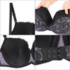 Agnes Orinda Women's Plus Push-Up Underwire Comfort Undergarment Set - 3 of 4