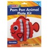 Creativity Street® Pom Pon Animal Plate Kit, Clownfish, 7.5" x 8" x 1", 6 Kits - 2 of 4