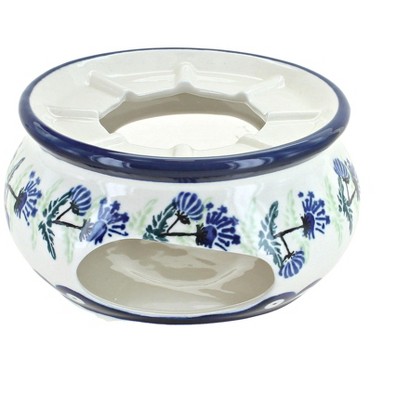 Blue Rose Polish Pottery Sweet Annie Teapot Warmer