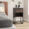 SAINTCY 15" Living Room Side Cabinet, Corner Cabinet, Bedroom Night Stand - 3 of 4