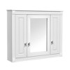 NicBex Wall Mounted Bathroom Storage Cabinet,Medicine Cabinet with Mirror and 4 Shelves for Bathroom - 4 of 4