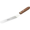 Ateco 8-Inch Offset Stainless Steel Blade Icing Spatula with Wooden Handle - 2 of 3