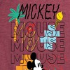 Women's - Disney - Mickey Mouse Repeat Short Sleeve Graphic T-Shirt - 2 of 4