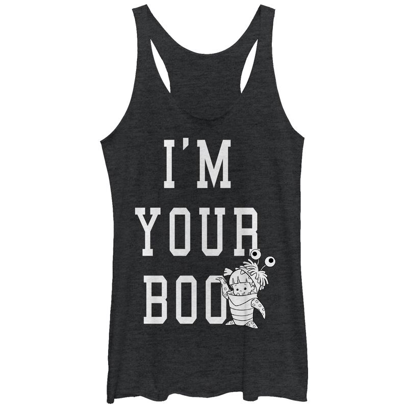 Women's Monsters Inc I'm Your Boo Racerback Tank Top, 1 of 4