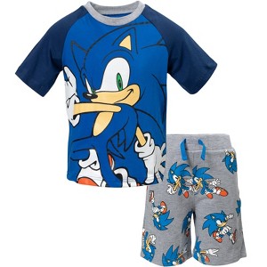 SEGA Sonic the Hedgehog T-Shirt French Terry Shorts Set - 1 of 4