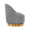 Set of 2 Leela Modern Swivel Boucle Upholstered Accent Chairs - Manhattan Comfort - 4 of 4