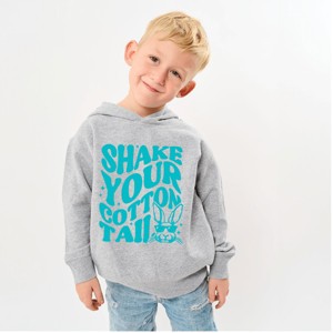 The Juniper Shop Shake Your Cotton Tail Wavy Toddler Hoodie - 1 of 4