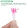 Unique Bargains DIY Crafts Wedding Floral Picks Artificial Flower Stamen Kit 100 Pcs - 2 of 4