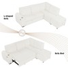 94" L-Shaped Sectional Sofa Bed with Storage & USB - 4 of 4