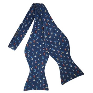 Men's Animal Printed 2.75" x 4.75" Adjustable 16" - 21" Self-Tie Bow Tie - 1 of 4