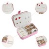 Unique Bargains Travel Portable Leather Jewelry Storage Display Holder - 3 of 4