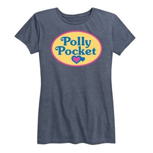 Women's - Polly Pocket - Polly Pocket Color Logo Short Sleeve Graphic T-Shirt - 1 of 4