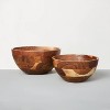 Acacia Wood Serving Bowl - Hearth & Hand™ with Magnolia - 3 of 3