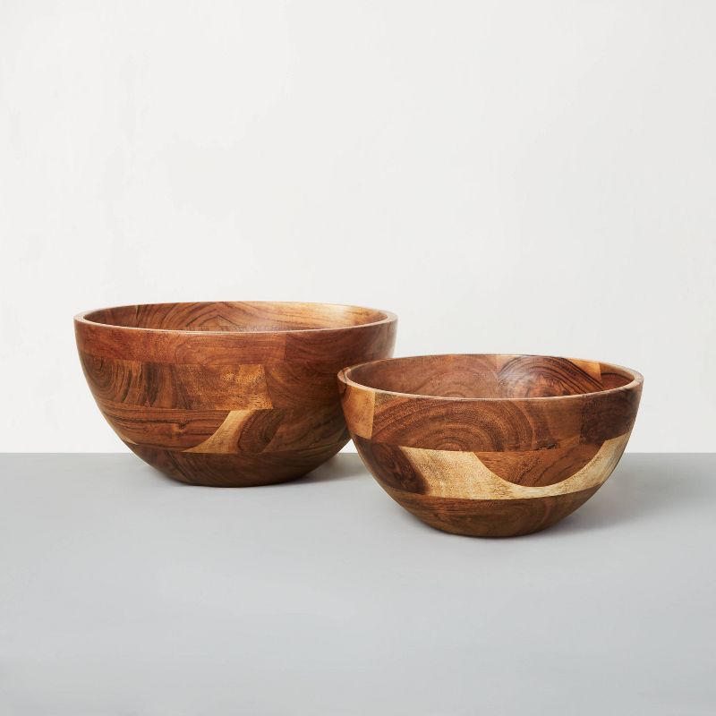 Acacia Wood Serving Bowl - Hearth & Hand™ with Magnolia, 4 of 11