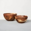 Acacia Wood Serving Bowl - Hearth & Hand™ with Magnolia - image 3 of 3