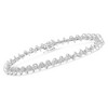 Haus of Brilliance Silver 1/2 Cttw Diamond Miracle-Set Tennis Bracelet - 3 of 4
