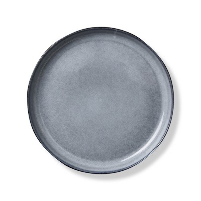 TAG Logan Salad Plate Stoneware Dishwasher Safe Light Blue, 9.5. inch.