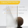 FLUTED GLASS BUFFTED SIDEBOARD CABINET - 4 of 4