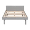 CAVINAS Twin Bed Frames, Twin Size Bed with Built-in USB Port, Modern Twin Size Bed platform Bed, Twin Size Bed Frame for Bedroom - 3 of 4