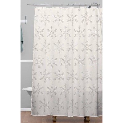Snowflakes Shower Curtains Target, Red And White Snowflake Shower Curtain